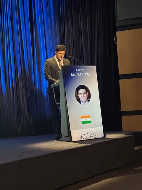 Dr. Ashish Davalbhakta’s commentary at IMCAS Live Augmented Surgery